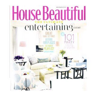 House Beautiful Magazine November 2010: cover photo Francesco Lagnese: Books