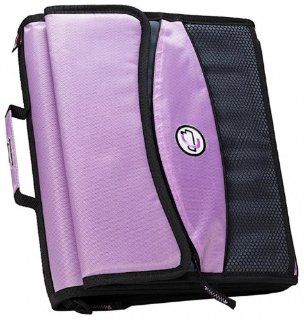 Case it 2 Inch 3 Ring Zipper Binder with Removable Tab File, Lavender, D 900 LAV : Office D Ring And Heavy Duty Binders : Office Products