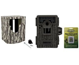 MOULTRIE Game Spy M 880 Low Glow Infrared Trail Camera + Security Box + SD Card : Hunting Game Cameras : Sports & Outdoors