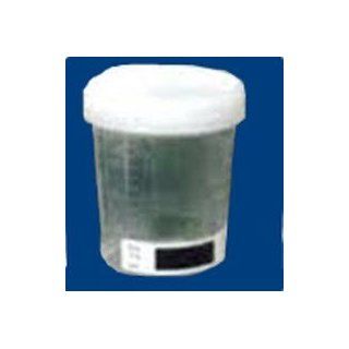 2381321 PT# NCS902 1W Cup 90mL Urine Drug Test White Screw Cap Sterile 400/Ca Made by New Century Scientific: Industrial Products: Industrial & Scientific