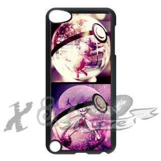 PokeBall & Pokemon Ball & Pikachu & mewtwo & Mew & charmander & squirtle & bulbasaur X&TLOVE DIY Snap on Hard Plastic Back Case Cover Skin for iPod Touch 5 5th Generation   881: Cell Phones & Accessories