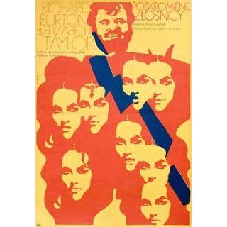 The Taming of the Shrew 1967 Original Poland A1 Movie Poster Franco Zeffirelli Elizabeth Taylor: Elizabeth Taylor, Richard Burton, Cyril Cusack, Michael Hordern: Entertainment Collectibles