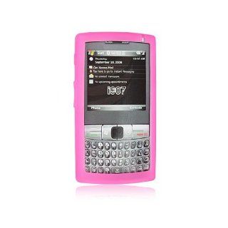 Hot Pink Soft Silicone Gel Skin Cover Case for Samsung Epix SGH i907: Cell Phones & Accessories