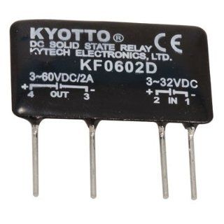 Relay Solid State 32 Volt DC Input 2 Amp 60 Volt DC Output 4 Pin: Electronic Relays: Industrial & Scientific