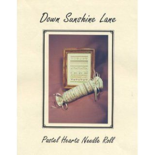 Pastel Hearts Needle Roll (Cross Stitch): Down Sunshine Lane: Books