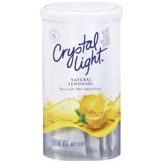 Crystal Light Lemonade Drink Mix (8 Quart), 2.1 Ounce Packages (Pack of 6) : Powdered Fruit Punch Soft Drink Mixes : Grocery & Gourmet Food