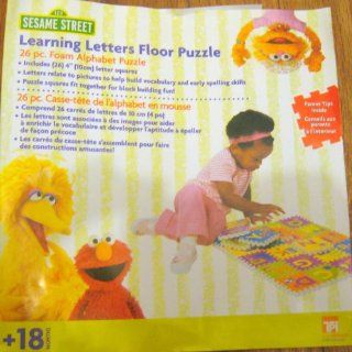 Sesame Street Learning Letters Floor Puzzle Mat: Toys & Games