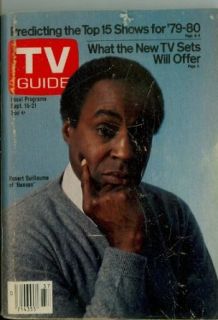 1979 TV Guide September 15 Benson   Washington Baltimore edition   No Mailing Label Fair to Good: Entertainment Collectibles