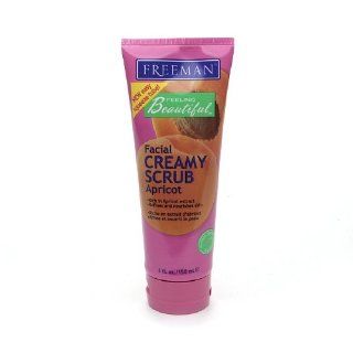 Freeman Facial Creamy Scrub, Apricot 6 fl oz (150 ml): Health & Personal Care