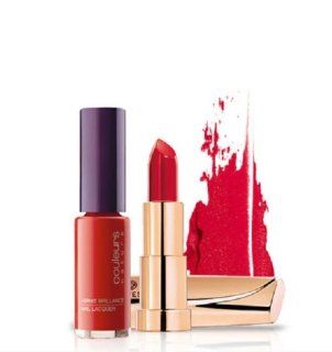 Couleurs Nature PINK LIPSTICK + CHOCHOLATE BROWN NAIL LACQUER Mix & Match Duo Set by Yves Rocher  Other Products  