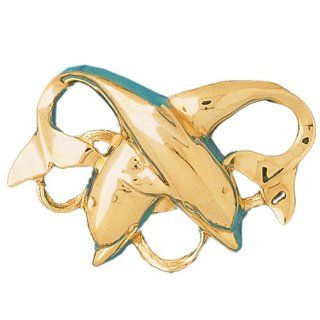 14K Gold Charm Pendant 11.4 Grams Nautical>Slides37 Necklace: Jewelry