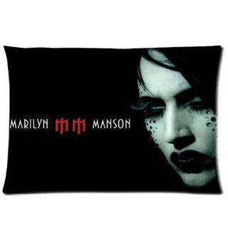 Marilyn Manson Custom Pillowcase Standard Size 20x30 PWC 913  
