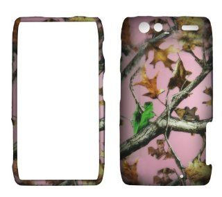 Pink Duck Blind Camouflage Motorola Droid RAZR MAXX XT913 / XT916 (Verizon) Case Cover Hard Phone Case Snap on Cover Rubberized Touch Faceplates: Cell Phones & Accessories