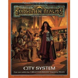 Advanced Dungeons & Dragons Forgotten Realms Game Accessory   City System   For Use With The Forgotten Realms Fantasy World Toys & Games