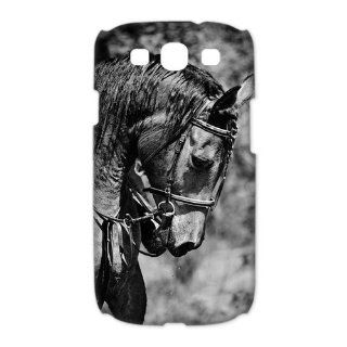 Horse racing Case Cover Best 3D case for samsung galaxy s3 i9300 i9308 939: Cell Phones & Accessories