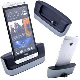VicTsing Desktop Data Sync Charger Cradle Dock with Micro USB Cable For HTC ONE M7: Cell Phones & Accessories