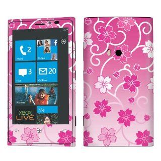 USA Nokia Lumia 920 Case Decal Vinyl Skin Cover Sticker Japan Pink Sakura  Other Products  