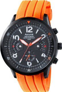 Accurist MS921BO Mens Chronograph Orange Watch Watches