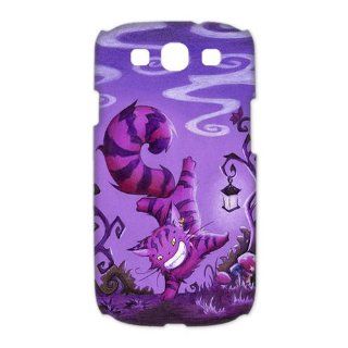 Custom Cheshire Cat 3D Cover Case for Samsung Galaxy S3 III i9300 LSM 944: Cell Phones & Accessories