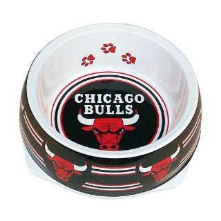 Sporty K9 Chicago Bulls Dog Bowl, Small : Pet Bowls : Pet Supplies