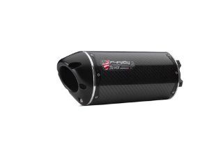 Two Brothers Racing (005 2570105V S) Silver Series Full Exhaust System with M 2 Carbon Fiber Canister: Automotive