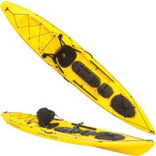 Ocean Kayak Trident 13 Angler 2013 W/Paddle  Yellow (Yellow) : Fishing Kayaks : Sports & Outdoors