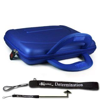 Sony DVP FX930 9" Portable DVD Player Eva Blue Cube Carrying Case Bag Pouch Cube includes an Ebigvalue TM Determination 4 Inch Hand Strap: Electronics