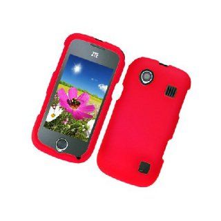 ZTE Chorus D930 Cricket Red Hard Cover Case: Cell Phones & Accessories