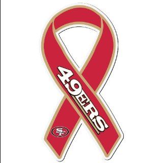 NFL San Francisco 49ers Ribbon Magnet  Sports Related Magnets  Sports & Outdoors