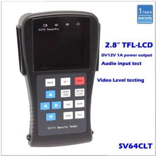 Onsalecctv Security CCTV Tester Pro 2.8" inch LCD TFL   LCD Display screen. 960 x 240 resolution. It can be used for displaying video, controlling PTZ, generating images, capturing data of RS485 and testing LAN cable etc. : Surveillance Monitors : Cam