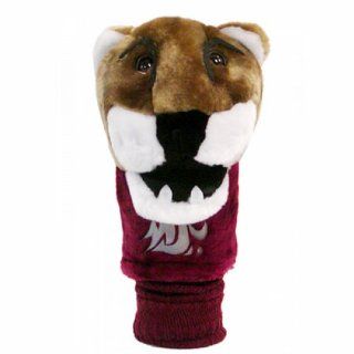 Washington State university Cougars Mascot Headcover : Sports Fan Golf Club Head Covers : Sports & Outdoors