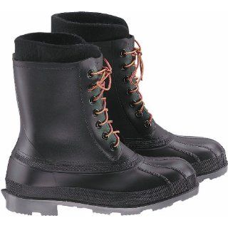 ONGUARD 86397 PVC Wolf Pac Men's Steel Toe Boots with Cleated Outsole, 10" Height, Size 13 Protective Safety Boots