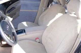 Exact Seat Covers, PR4 T939/T985, 2006 2009 Toyota Prius Front and Rear Seat Set Cusomt Exact Seat Covers, Tan Velour: Automotive