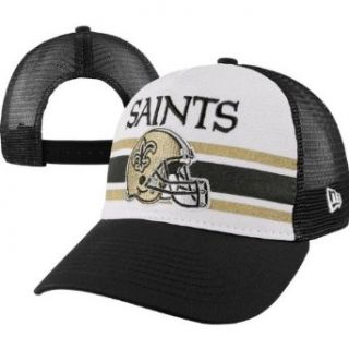 NFL New Orleans Saints Spiral Stripe 940 Cap, Black, One Size Fits All : Sports Fan Baseball Caps : Clothing