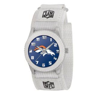 DENVER BRONCOS NFL youth / ladies / boy's white watch Adjustable Velcro free shipping: Everything Else