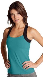 Body Up Women's Bl Warrior Top (Blue/Black, Large)  Athletic Shirts  Sports & Outdoors