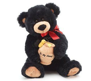 Adorable 16" Honey Bear Stuffed Animal Cute Teddy Bear: Toys & Games