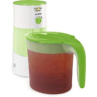 Mr. Coffee TM70 3 Quart Iced Tea Maker w/ Steeping Control, Lime Green: Electric Ice Tea Machines: Kitchen & Dining