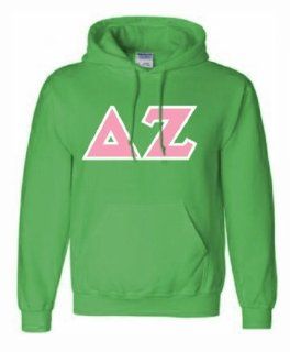 Delta Zeta   Hooded Sweatshirt (Size Large)(Green) : Other Products : Everything Else