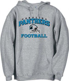 Carolina Panthers Stacked Helmet Hooded Sweatshirt   Small : Athletic Sweatshirts : Sports & Outdoors