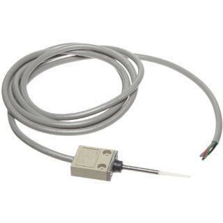 Omron D4C 1650 Compact Enclosed Limit Switch, Plastic Rod, SJT(O) Cable, 5A at 250VAC and 4A at 30VDC Rated Current, 3m Cable Length: Electronic Component Limit Switches: Industrial & Scientific
