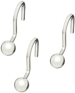 Pinzon Basics Shower Hooks, set of 12   Shower Curtain Decorative Hooks
