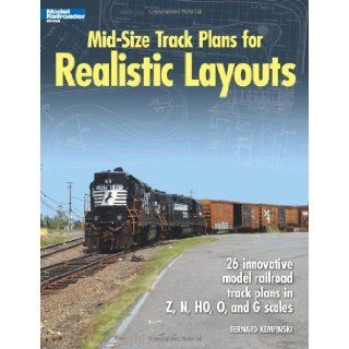 Mid Size Track Plans for Realistic Layouts (Model Railroader) [Paperback] [2008] (Author) Bernard Kempinski: Books