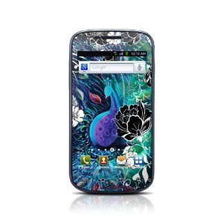 Peacock Garden Design Protective Skin Decal Sticker for Samsung Galaxy S Blaze 4G SGH T959 Cell Phone: Cell Phones & Accessories