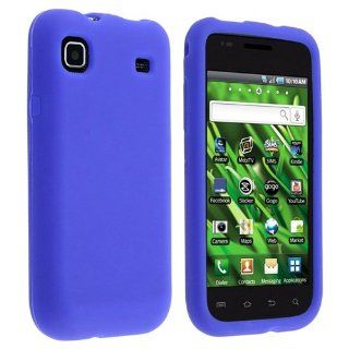 Samsung Galaxy S 4G SGH T959V i9000 Vibrant Cell Phone Silicone Case / Executive Protector Skin Cover (Blue): Cell Phones & Accessories