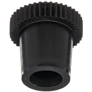 Kapsto GPN 985 / 0103 Polyethylene Grease Nipple Cap, Black, 6 mm Tube OD, 12 mm Length (Pack of 100): Pipe Fitting Protective Caps: Industrial & Scientific