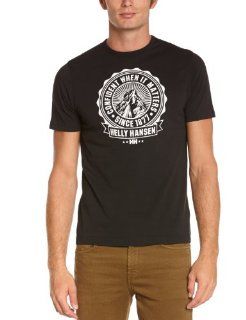 Helly Hansen 51472 Mens Graphic Ss Tee Black Ss Tshirt S : Fashion T Shirts : Sports & Outdoors