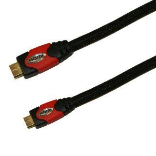 Aurum 6 ft HDMI to Mini C HDMI Cable Cord for Canon EOS 1D, 5D, 7D, 50D, 60D, 500D, REBEL EF S, T1i, T2i, Ixus 100, 110, 130, 990, Powershot G11, S90, SD780, SD940, SD960, SD970, SD980, SD1400, SD3500, SX1, SX20, SX120, SX200 is Digital Cameras: Electronic