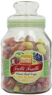 Heller & Strauss   'Tutti Frutti' Bonbons mit Fruchtgeschmack   966 GR : Hard Candy : Grocery & Gourmet Food