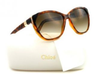 Chloe 600S 219 Tortoise Capucine 219 Cats Eyes Sunglasses: Chloe: Clothing